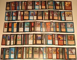 Vintage 1999 MTG Magic the Gathering Urza's Legacy 1000 Card Collection Lot - Image 4