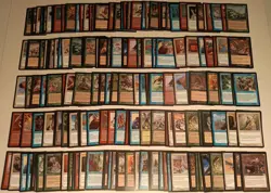 Vintage 1998 MTG Magic the Gathering Urza's Saga 1000 Card Collection Lot - Image 2