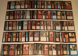 Vintage 1998 MTG Magic the Gathering Urza's Saga 1000 Card Collection Lot - Image 3