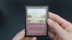 Badlands Beta MTG Card Magic: the Gathering 1993 Dual Land - Image 2
