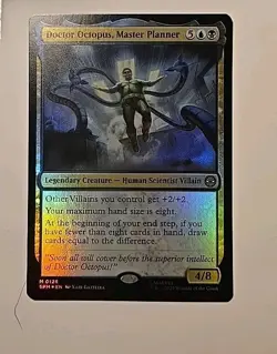 Doctor Octopus, Master Planner 0128 Mythic Marvel's Spider-Man Foil MTG - Image 1