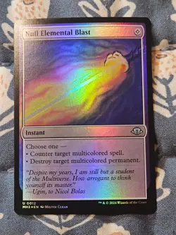 Null Elemental Blast FOIL - Modern Horizons 3 MTG Magic - Image 1