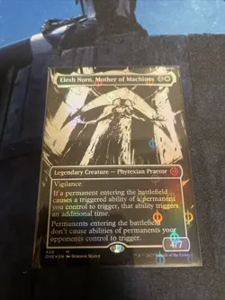 Elesh Norn, Mother of Machines (Showcase) Phyrexia: All Will Be One Foil - Image 1
