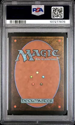 2011 MTG PROMO DCI-JUDGE FOIL #6 DARK CONFIDANT PSA 7 - Image 2