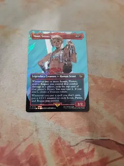 Vaan, Street Thief Borderless Surge Foil Final Fantasy MTG NM - Image 1