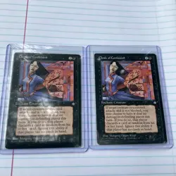Lot of (2) 1995 Cloak of Confusion Ice Age MTG RARE Mythic Relics - Image 1