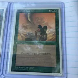 Lot of (4) 1995 Magic The Gathering MTG Desert Twister - 4th Edition Authentic - Image 2