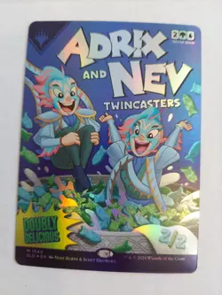 Adrix and Nev, Twincasters Secret Lair Drop Foil - Image 1