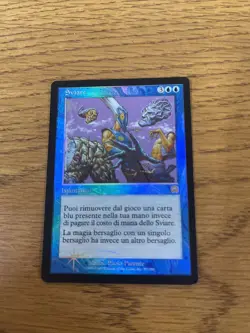 Misdirection MTG Mercadian Masques FOIL Italian Light Play Rare - Image 1