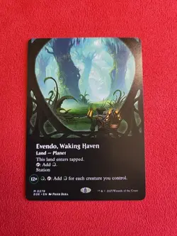 Evendo, Waking Haven (Borderless) Edge of Eternities Regular EoE 279 Mtg - Image 1