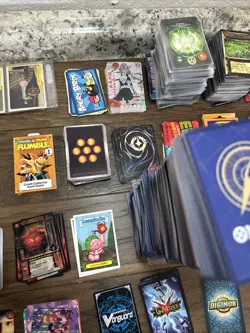 VTG Card Collection Lot Around 3000 Lorcana Star Wars One Piece Japanese - Image 3