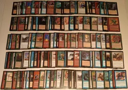 Vintage 1998 MTG Magic the Gathering Exodus 1000 Card Collection Lot - Image 3
