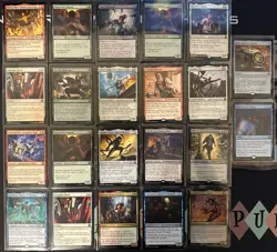 Magic The Gathering - Marvel's Spider-Man 22 Rare & Uncommon Card Lot - Image 1