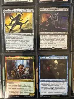 Magic The Gathering - Marvel's Spider-Man 22 Rare & Uncommon Card Lot - Image 4