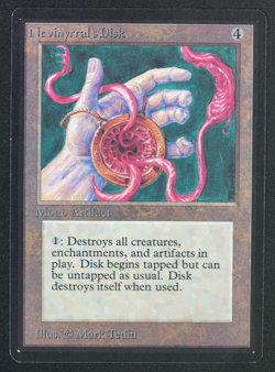 Nevinyrral's Disk Beta MTG Card Magic: the Gathering 1993 - Image 1