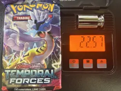 Pokemon Temporal Forces Booster Pack Sealed 22.57g 3.72mm - Image 1