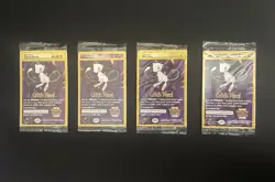 Pokemon TCG 1999 WOTC Black Star 1st Movie Sealed Promo Packs Full Set NM - Image 1