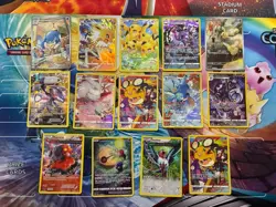 Pokemon Card Full Art Alt Art Fire Pikachu Jollteon Genesect - Image 1