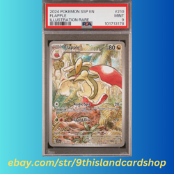 FLAPPLE 210/191 POKEMON SURGING SPARKS SSP EN ILLUSTRATION RARE PSA 9 MINT - Image 3