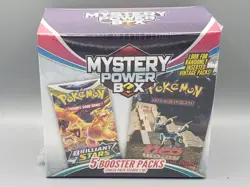 Pokemon TCG 5-Booster Pack Mystery Power Box-New/Factory Sealed - Image 1