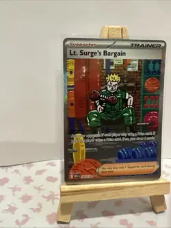 Lt. Surge's Bargain Mega Evolutions 185/132 Pokemon Special Illustration Rare - Image 4