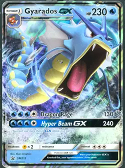 2019 TCG Pokemon SM Black Star #SM212 Gyarados GX PR HIFC Jumbo Oversized - Image 2