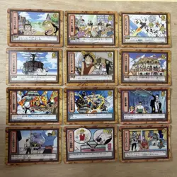 ONE PIECE Carddass Hyper Battle FP Card Set of 12 Japanese - Image 1