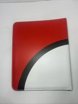 Pokemon Pokeball 9 Card Page Zip Binder Great Condition - Image 2