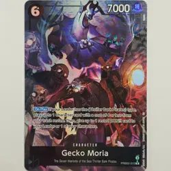 One Piece Card Game Gecko Moria (Alternate Art) PRB02-013 R English - Image 1