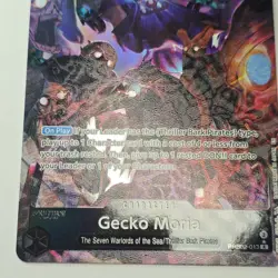 One Piece Card Game Gecko Moria (Alternate Art) PRB02-013 R English - Image 2