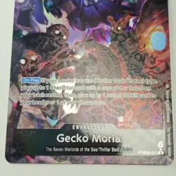 One Piece Card Game Gecko Moria (Alternate Art) PRB02-013 R English - Image 3