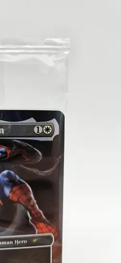 Magic The Gathering MTG Marvel Legends Spectacular Spider-Man Promo Card Sealed - Image 3
