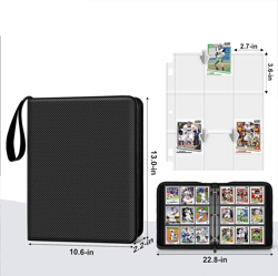 TCG Card PU Binder RED for Pokemon One Piece Magic the Gathering - Image 1