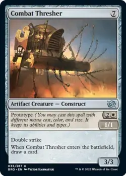 Combat Thresher - Near Mint MTG The Brothers' War - Image 1