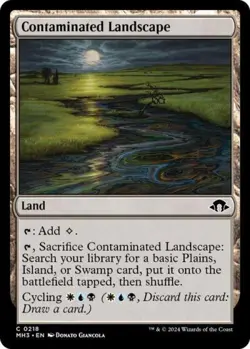 Contaminated Landscape - Near Mint MTG Modern Horizons 3 - Image 1