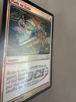 Path to Exile FOIL LP [WPN Promo] Mtg Magic DCI Rebecca Guay Art Rare - Image 4