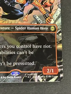 🔥 Spider-Punk (Borderless Foil) - 0207 - Marvel's Spider-Man MTG - NM/M! - Image 2