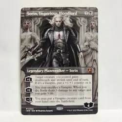 MTG Innistrad Remastered Sorin, Imperious Bloodlord M 0322 Borderless Regular - Image 1