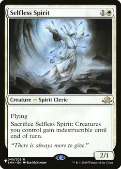 [1x] Selfless Spirit - The List (EMN) - Near Mint, English - The List MTG Magic - Image 1
