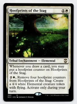 Hoofprints of the Stag [203] NCC Rare Non-Foil [MTG Card English] - Image 1