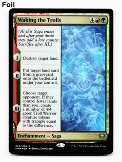 Waking the Trolls (Foil) - [Kaladheim] MTG Magic 🔥🌳 - Image 1