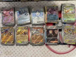 Lot Of (500) Pokemon Bulk Trading Cards-Holo, Reverse, Rare, common & Uncommon - Image 1