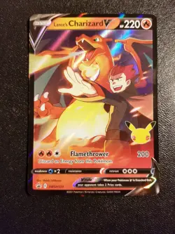 Pokemon TCG Celebrations Lance's Charizard V SWSH133 - Image 1