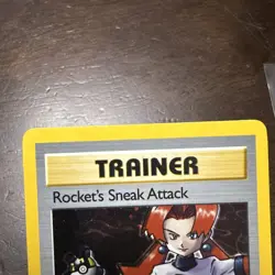 Rocket's Sneak Attack 16/82 HOLO - Team Rocket VINTAGE Pokemon 2000 NM💎 - Image 3