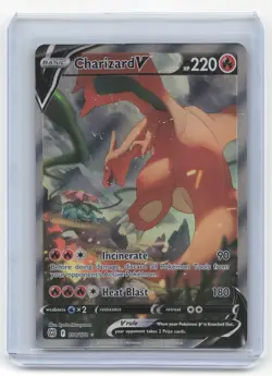 2022 Pokemon Charizard V Brilliant Stars #154/172 Near Mint - Image 1