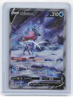 2023 Pokemon Suicune V Crown Zenith: Galarian Gallery #GG38/GG70 (Error) - Image 1