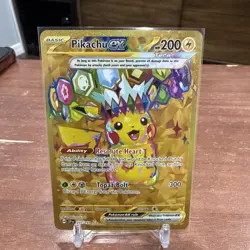 Pokemon TCG Pikachu EX 247/191 Surging Sparks Hyper Rare HR - Image 1
