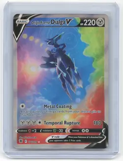 2022 Pokemon Origin Forme Dialga V Astral Radiance #177/189 Near Mint - Image 1
