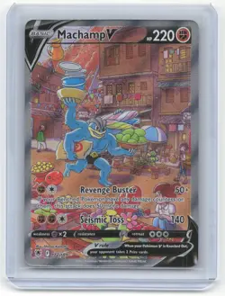 2022 Pokemon Machamp V Astral Radiance #172/189 Near Mint - Image 1