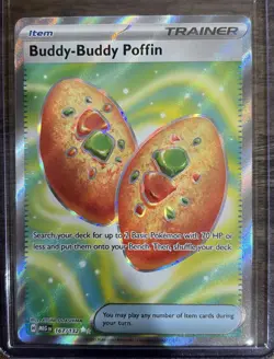 2025 Pokemon Mega Evolution - MEG EN Buddy-Buddy Poffin #167/132 Ultra Rare - Image 1